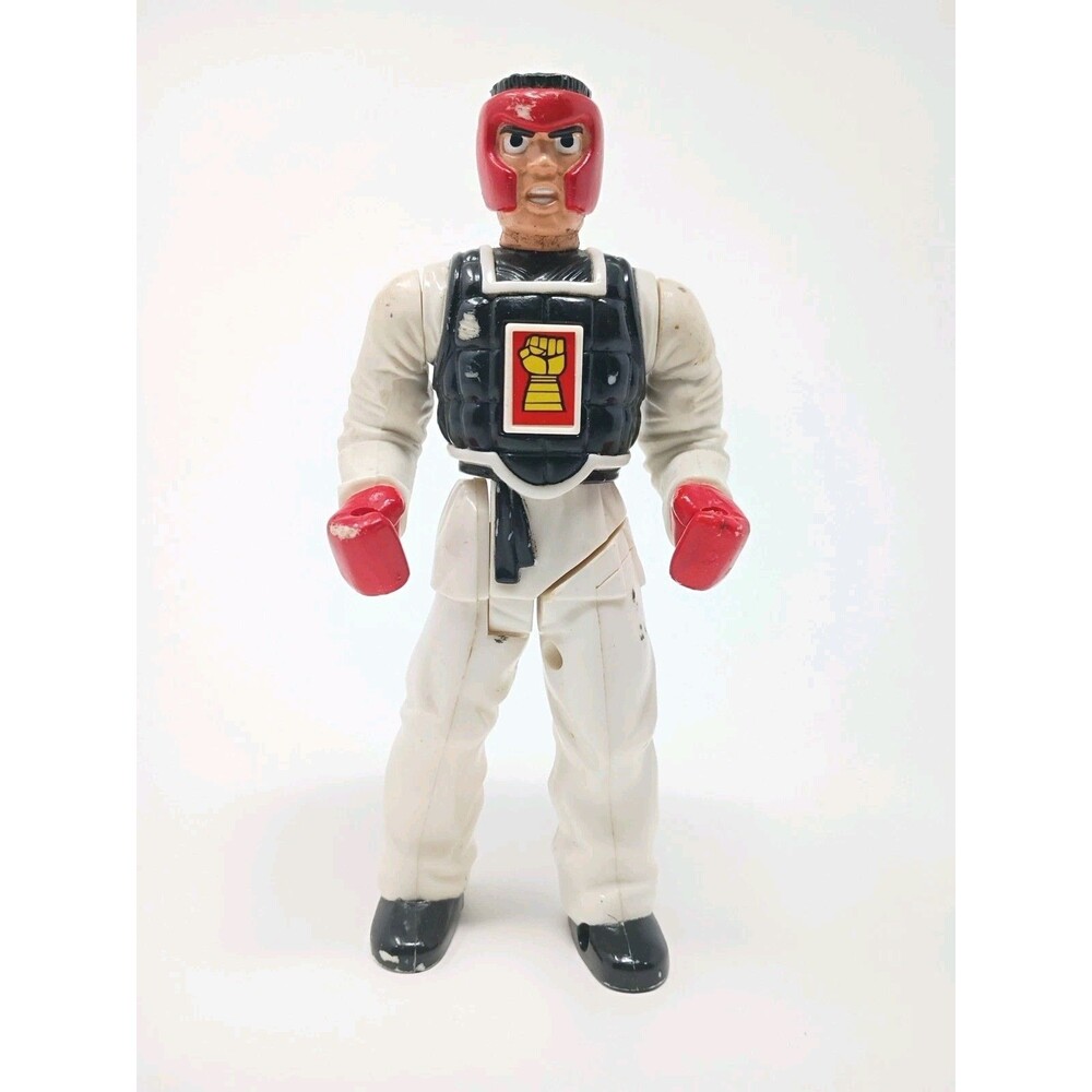 Kick Star Karate Fighters Milton Bradley 1994 5.75" Figure Loose Joints 2o
